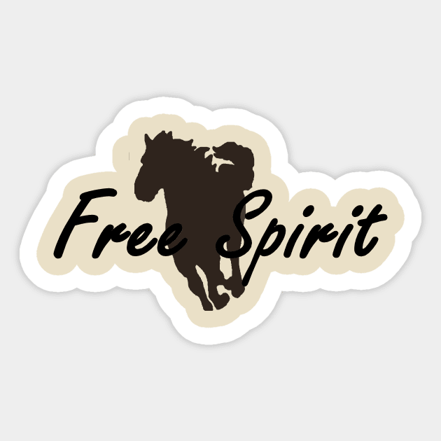 Free Spirit Sticker by jmtaylor